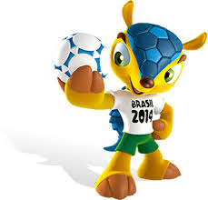 Fuleco, o tatu-bola, mascote da Copa de 2014