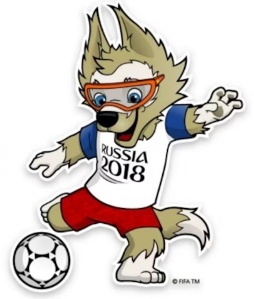Zabivaka, mascote da Copa de 2018